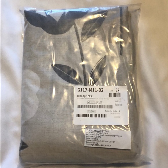 The Company Store Bedding Floral Queen Size Duvet Cover Poshmark